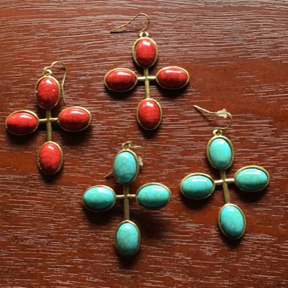 Set of earrings